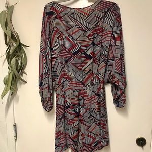 Stylish boho mini dress